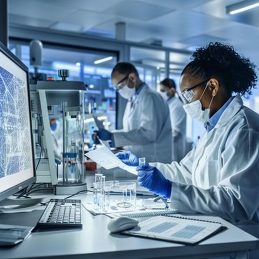 advanced laboratory research stockcake